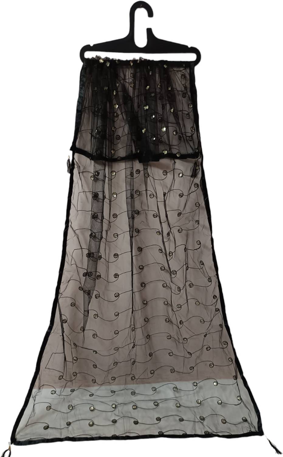 abhikart Net Embroidered Women Dupatta