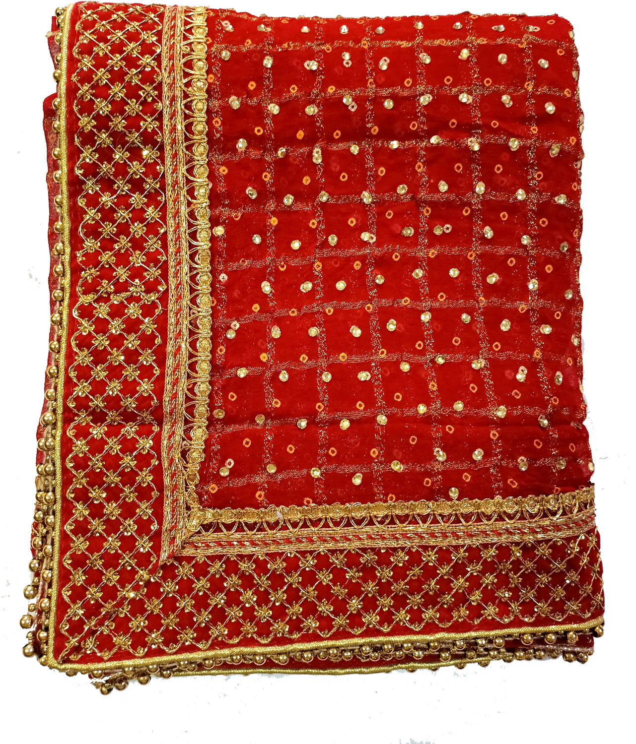 Image of HouseOfCommon Georgette Embroidered Women Dupatta