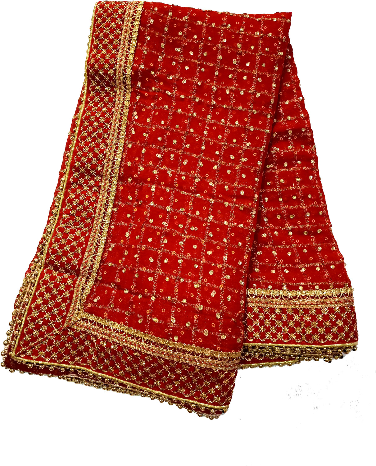 Image of HouseOfCommon Georgette Embroidered Women Dupatta