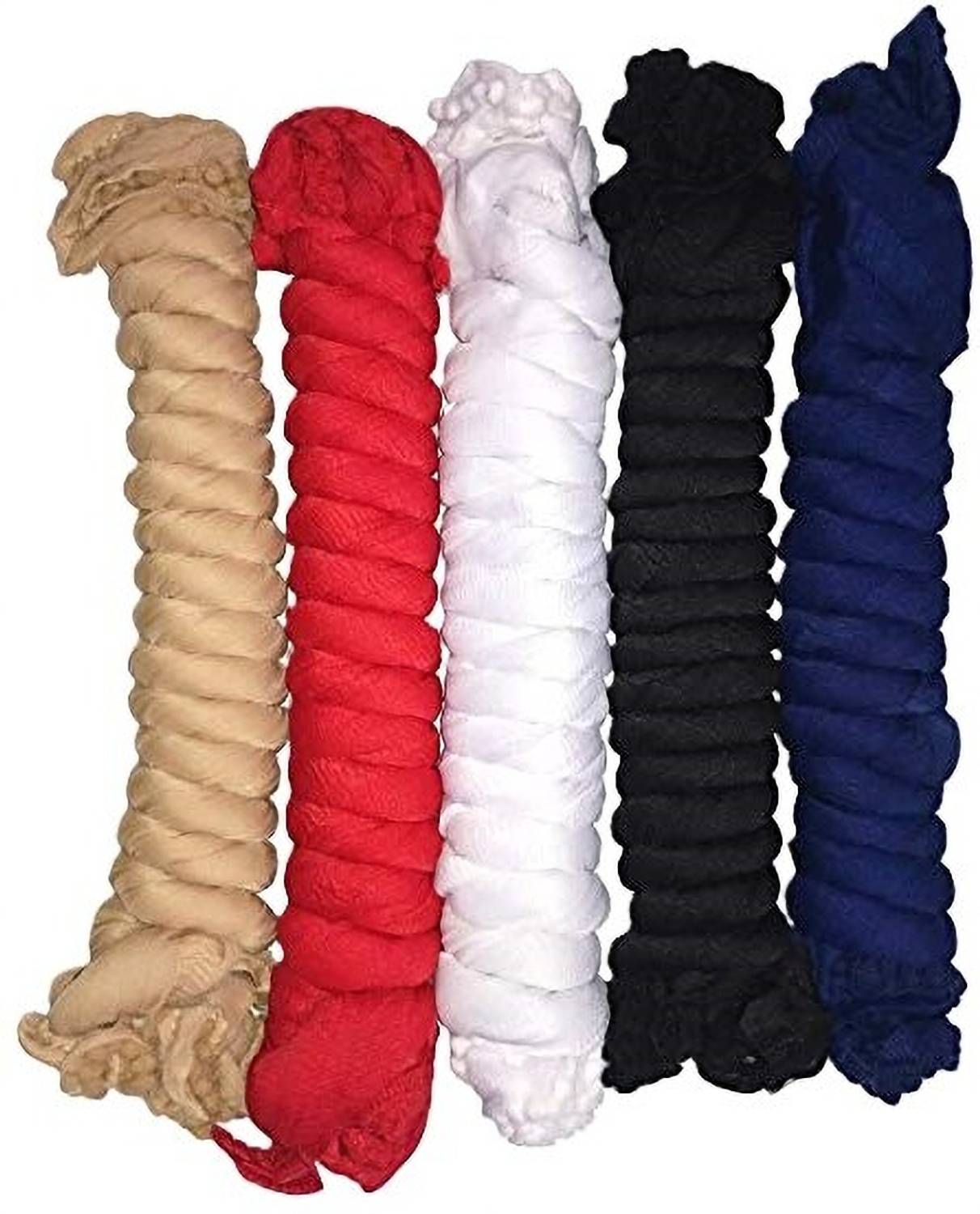 Nakoda Creation Cotton Blend Solid Multicolor Women Dupatta