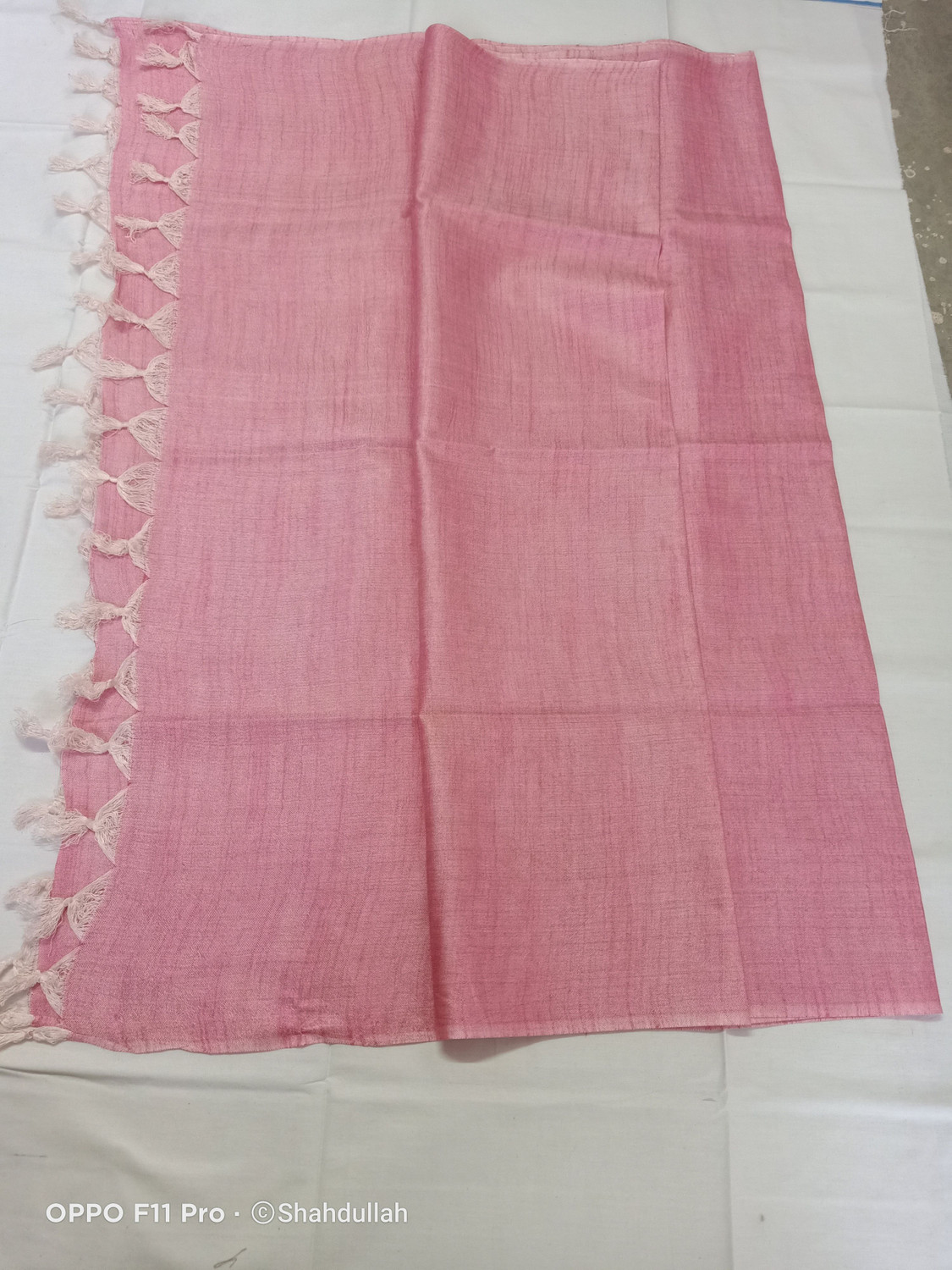 Image of Queen silk Silk Blend Solid Women Dupatta