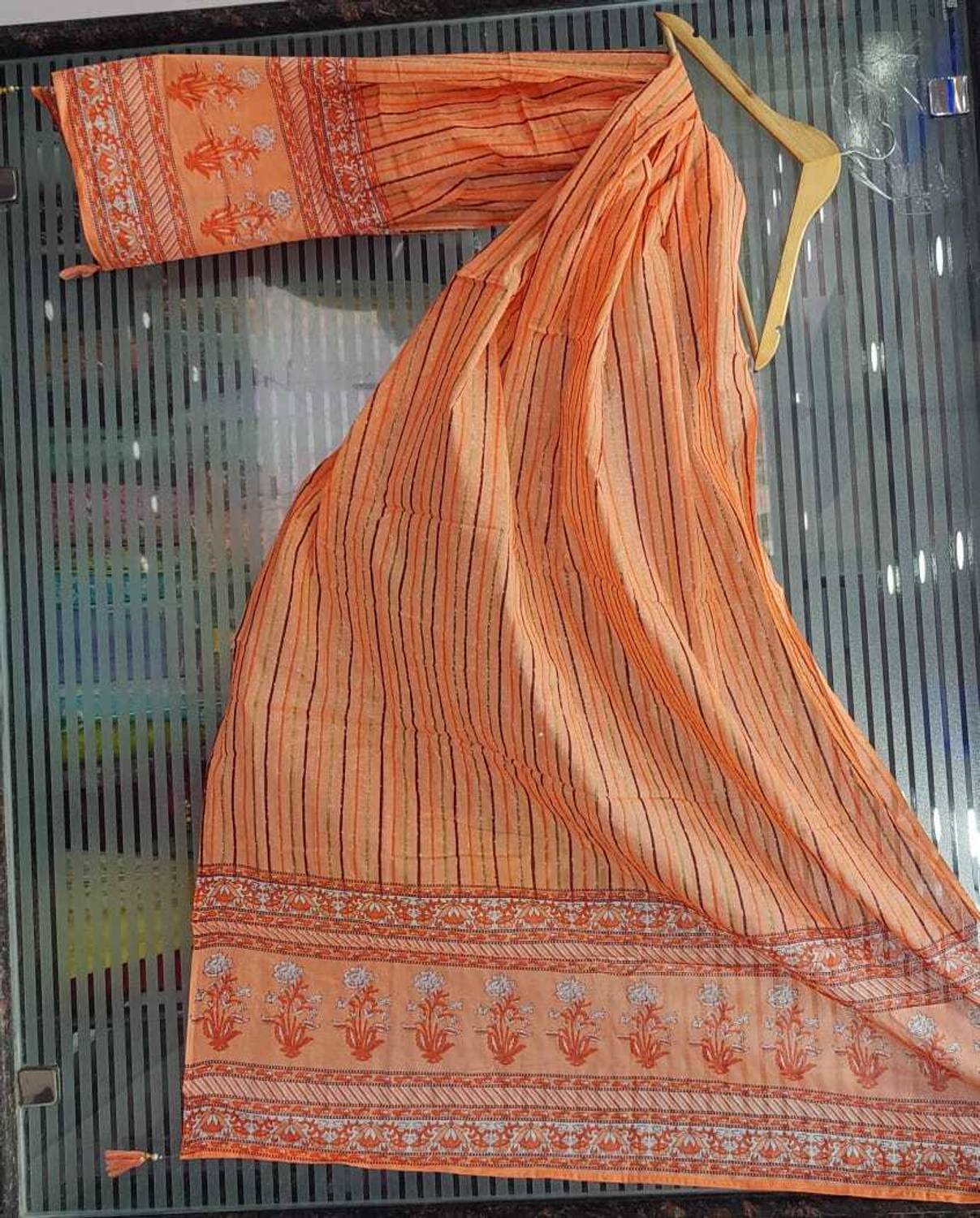 ADARSHA Cotton Blend Printed Women Dupatta