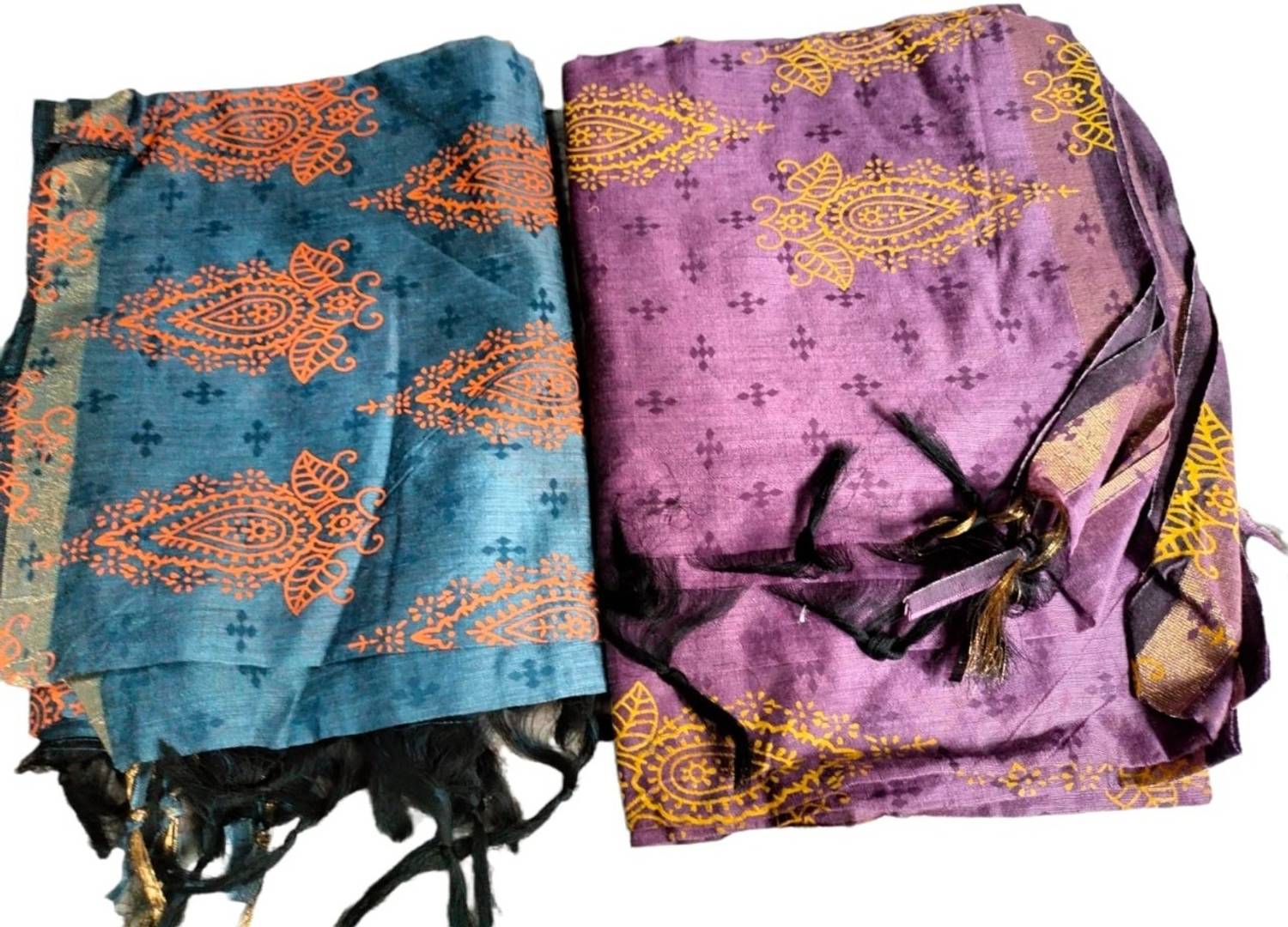 Aarav Boss Cotton Blend Printed Women Dupatta