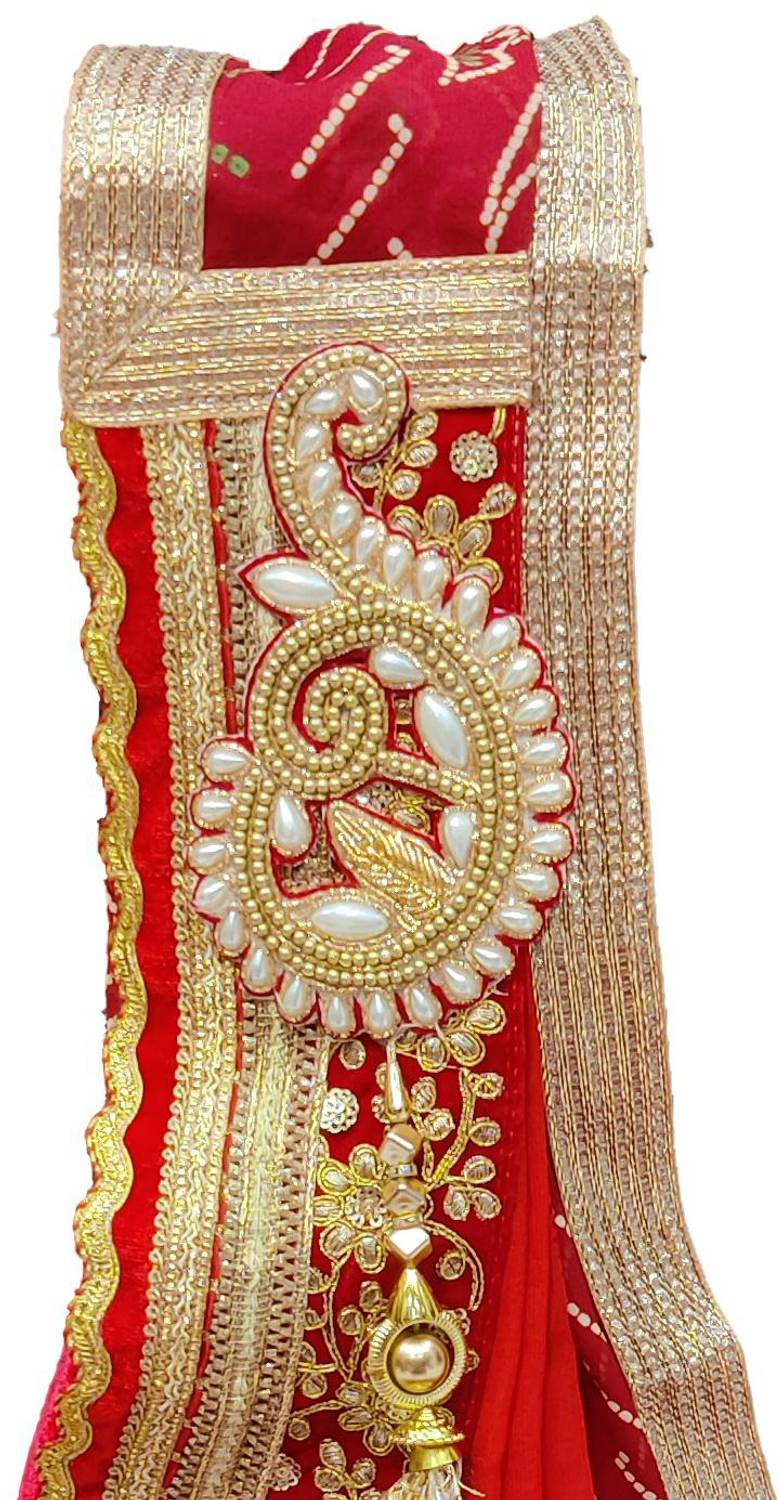 Ranisatiya Creation Poly Georgette Embroidered Multicolor Women D