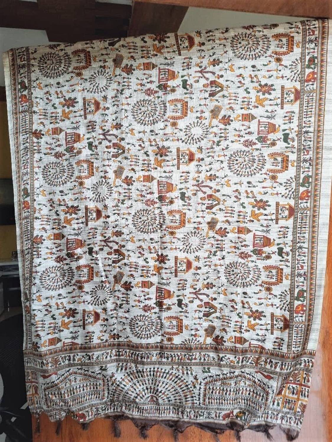Silkylife Bhagalpuri Silk Printed Men Dupatta - Image 2