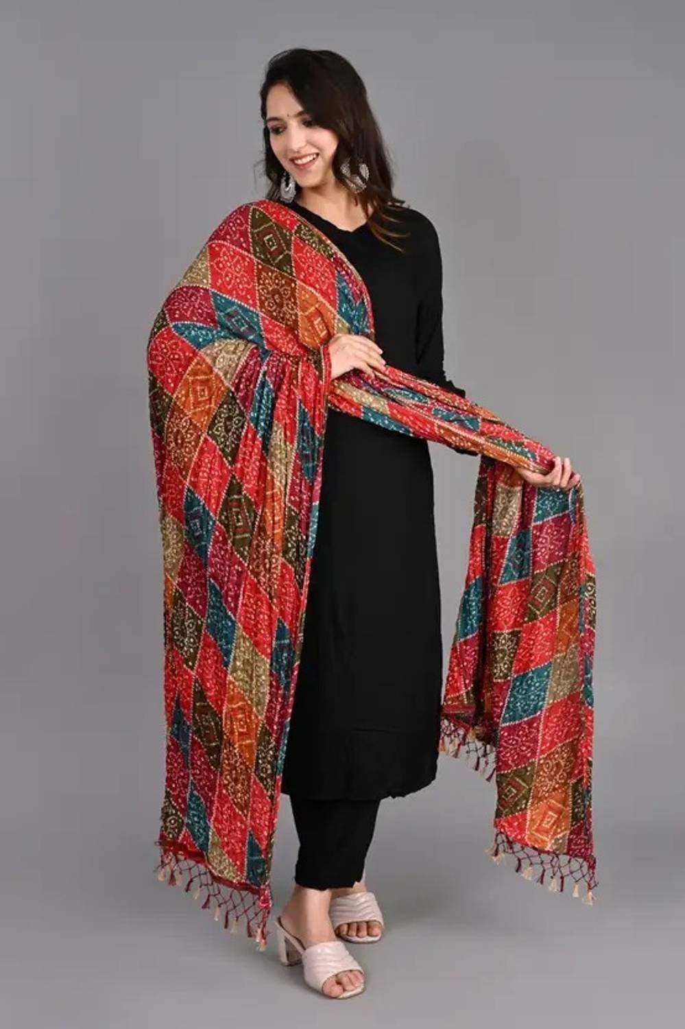 Aarti Creation Polyester Printed Women Dupatta