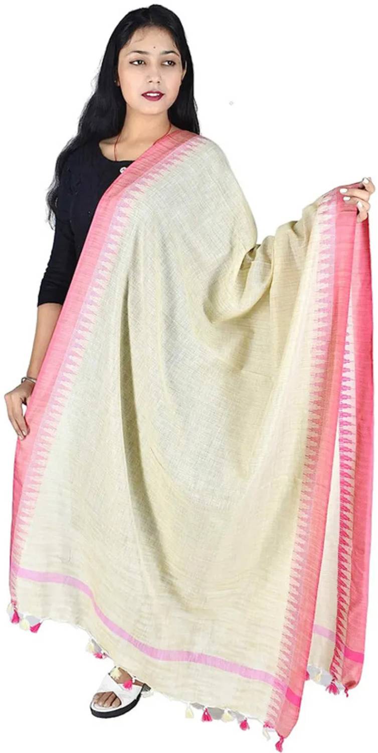 Aamir Fashion Textile Khadi Cotton Woven Women Dupatta