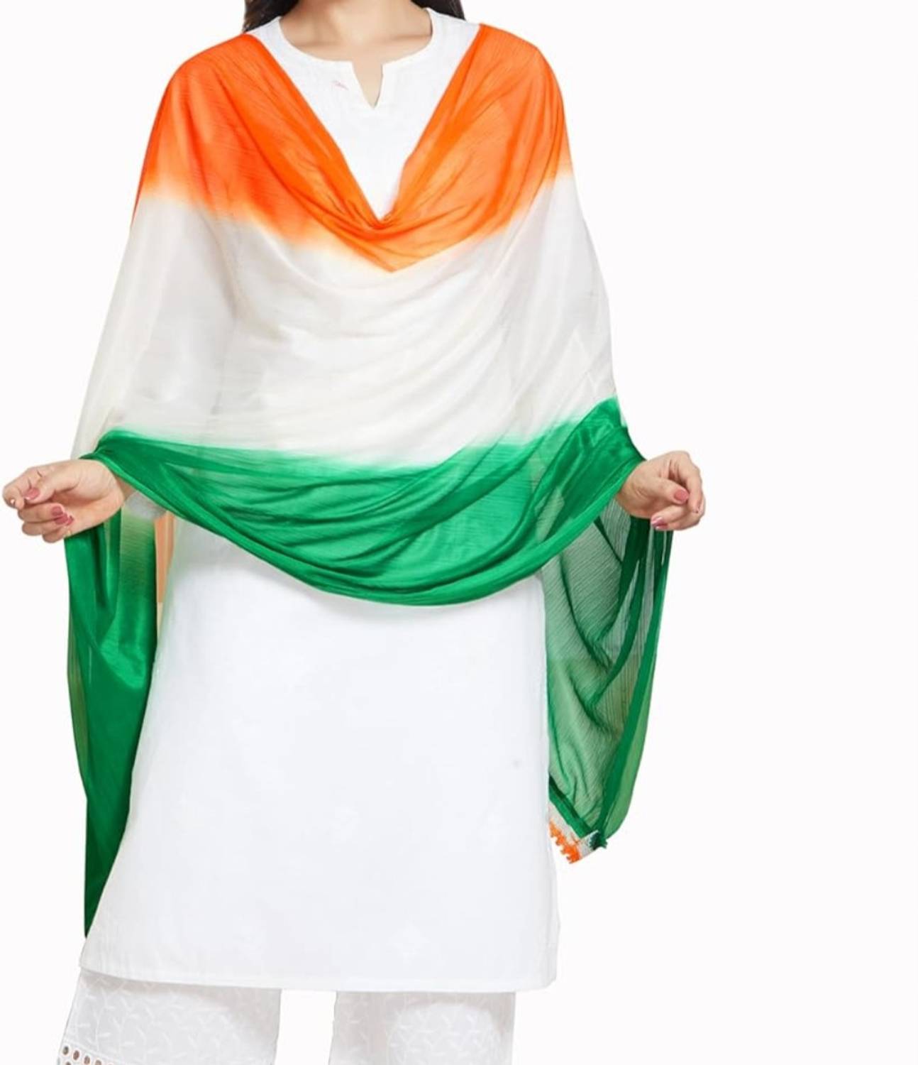 ARIPAN Lycra Blend, Poly Crepe Printed Women Dupatta