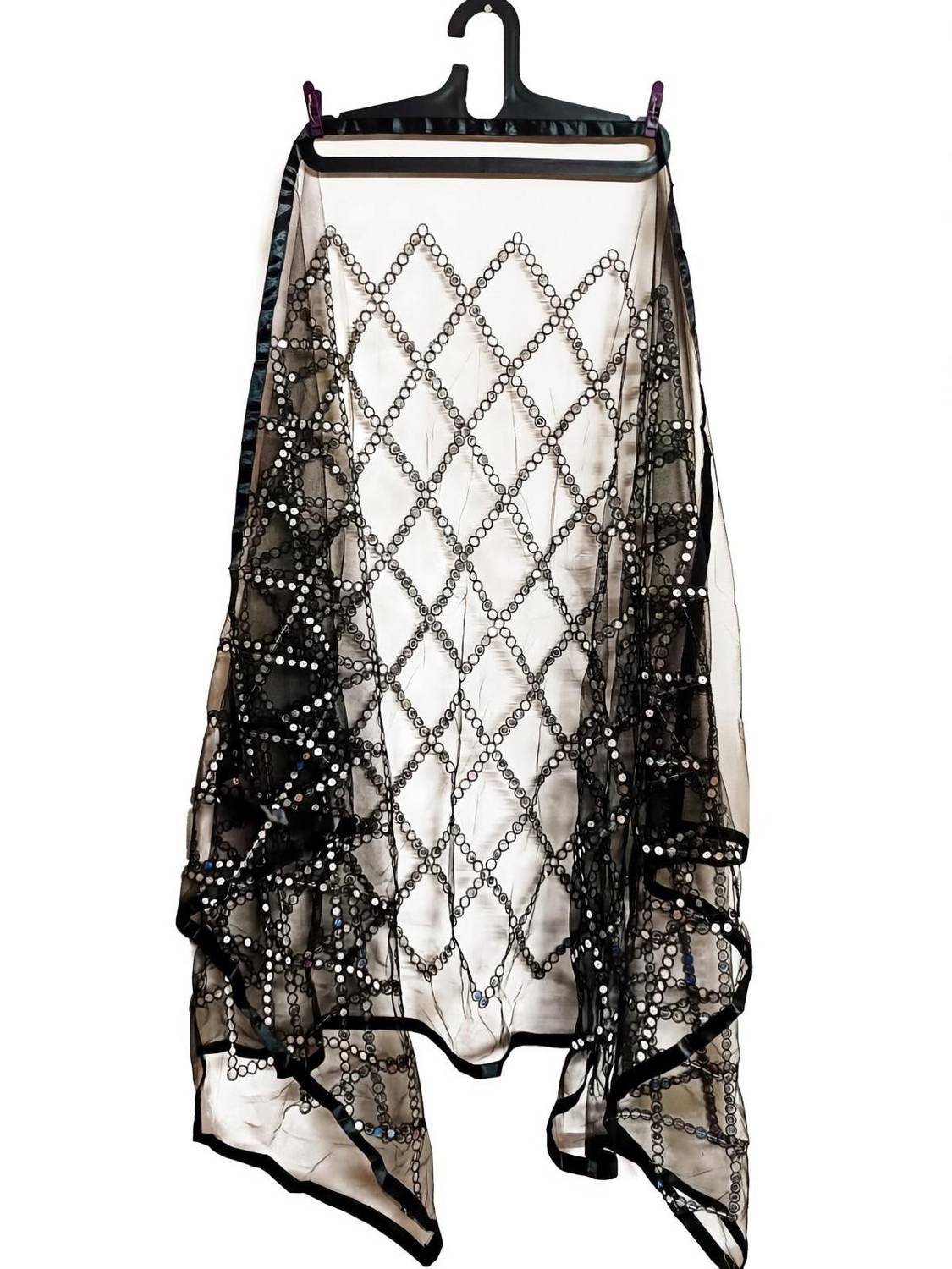 abhikart Net Embroidered Women Dupatta
