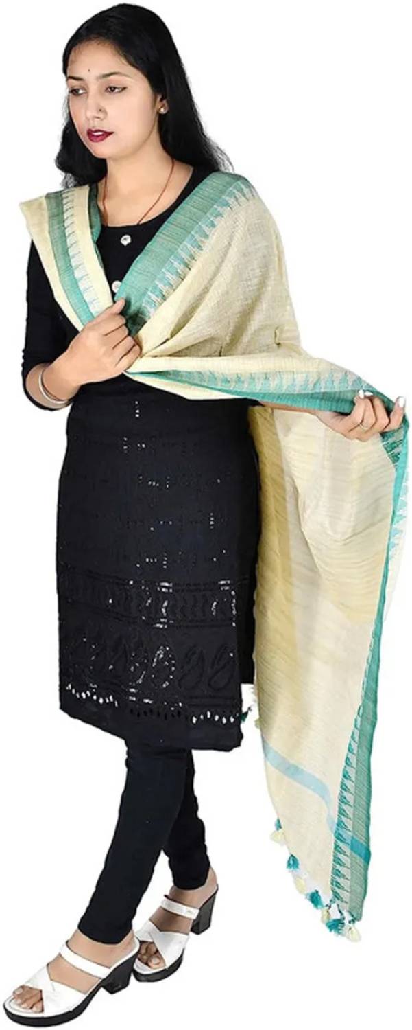 Aamir Fashion Textile Khadi Cotton Woven Women Dupatta