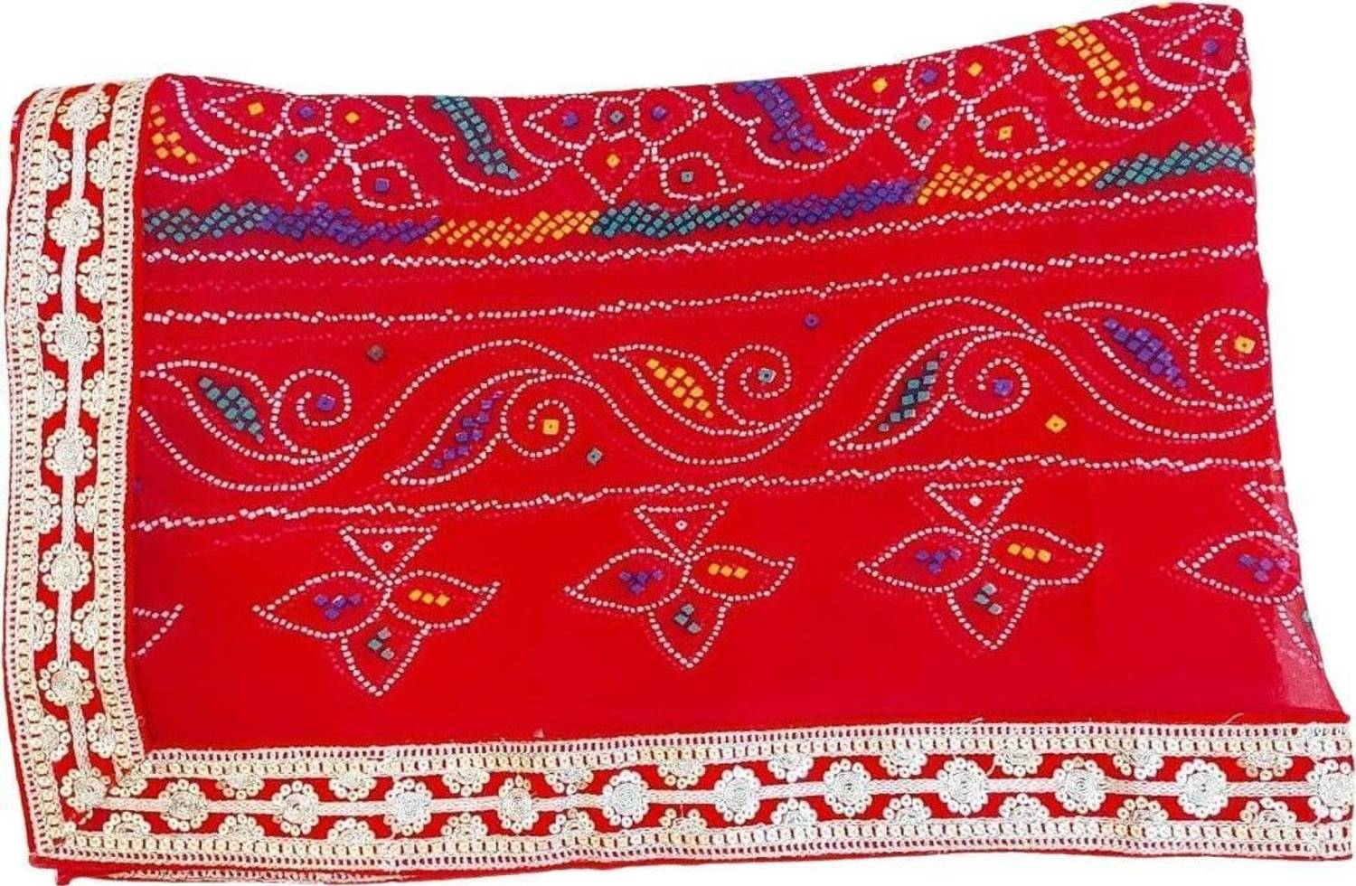 Avilhara Georgette Embroidered Women Dupatta