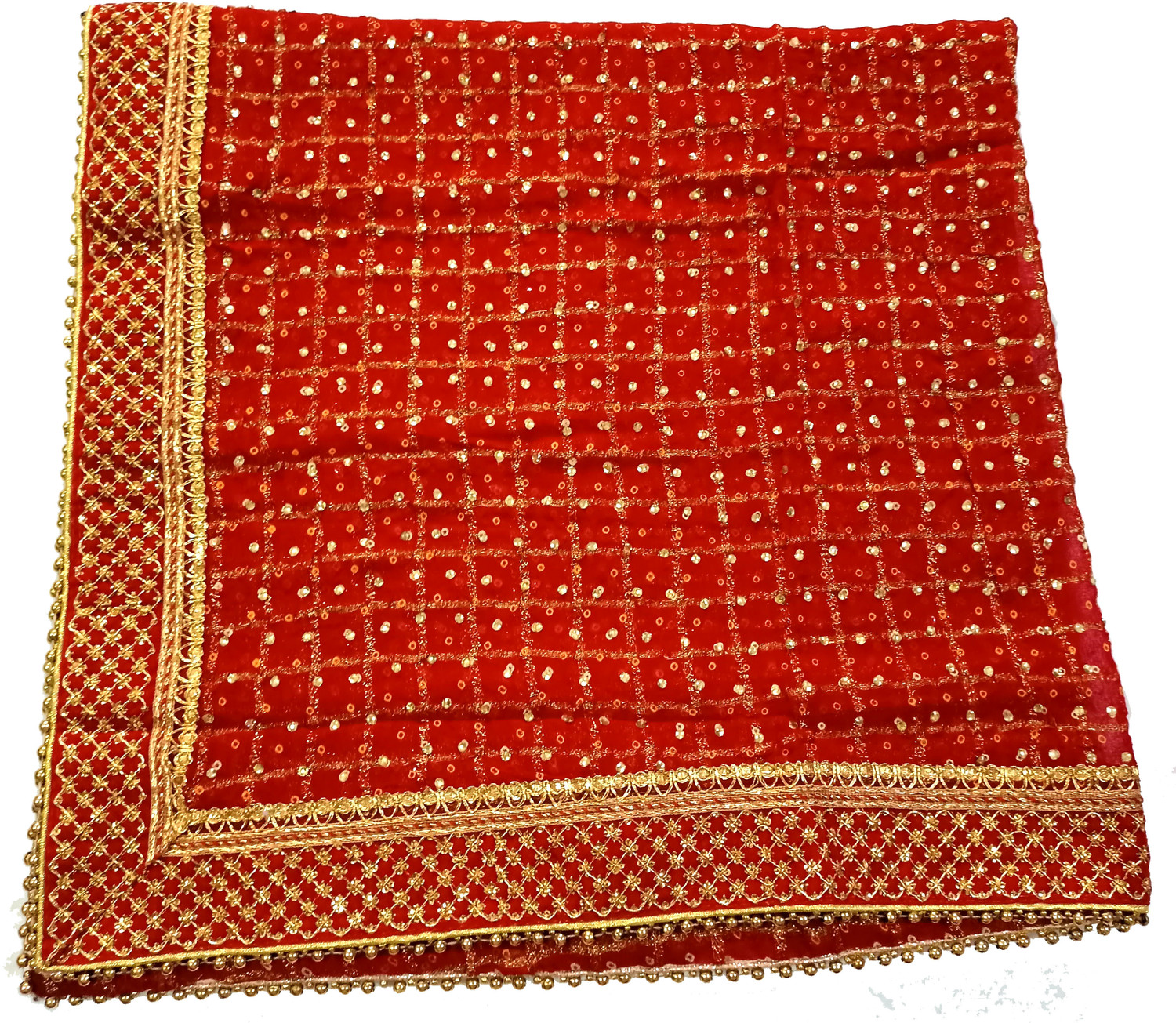 Image of HouseOfCommon Georgette Embroidered Women Dupatta