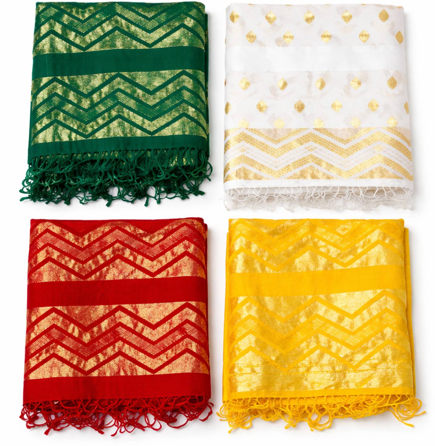 Avdip Cotton Blend Woven Multicolor Women Dupatta