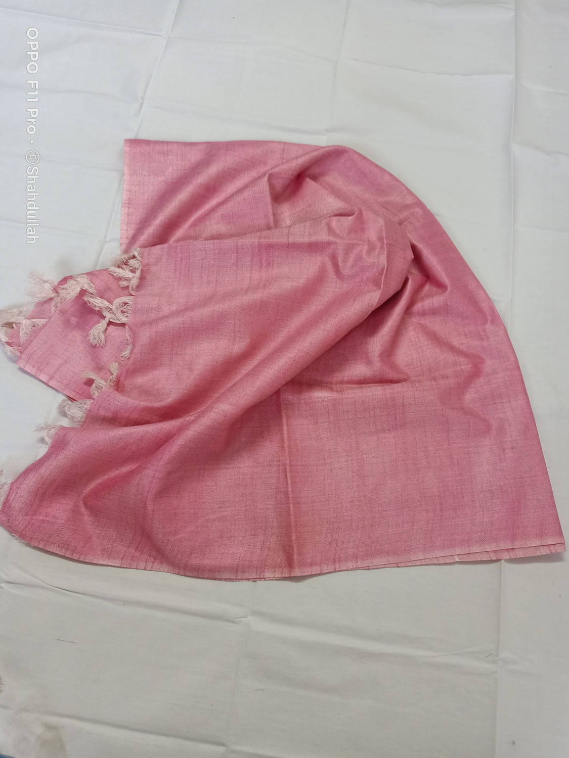 Image of Queen silk Silk Blend Solid Women Dupatta