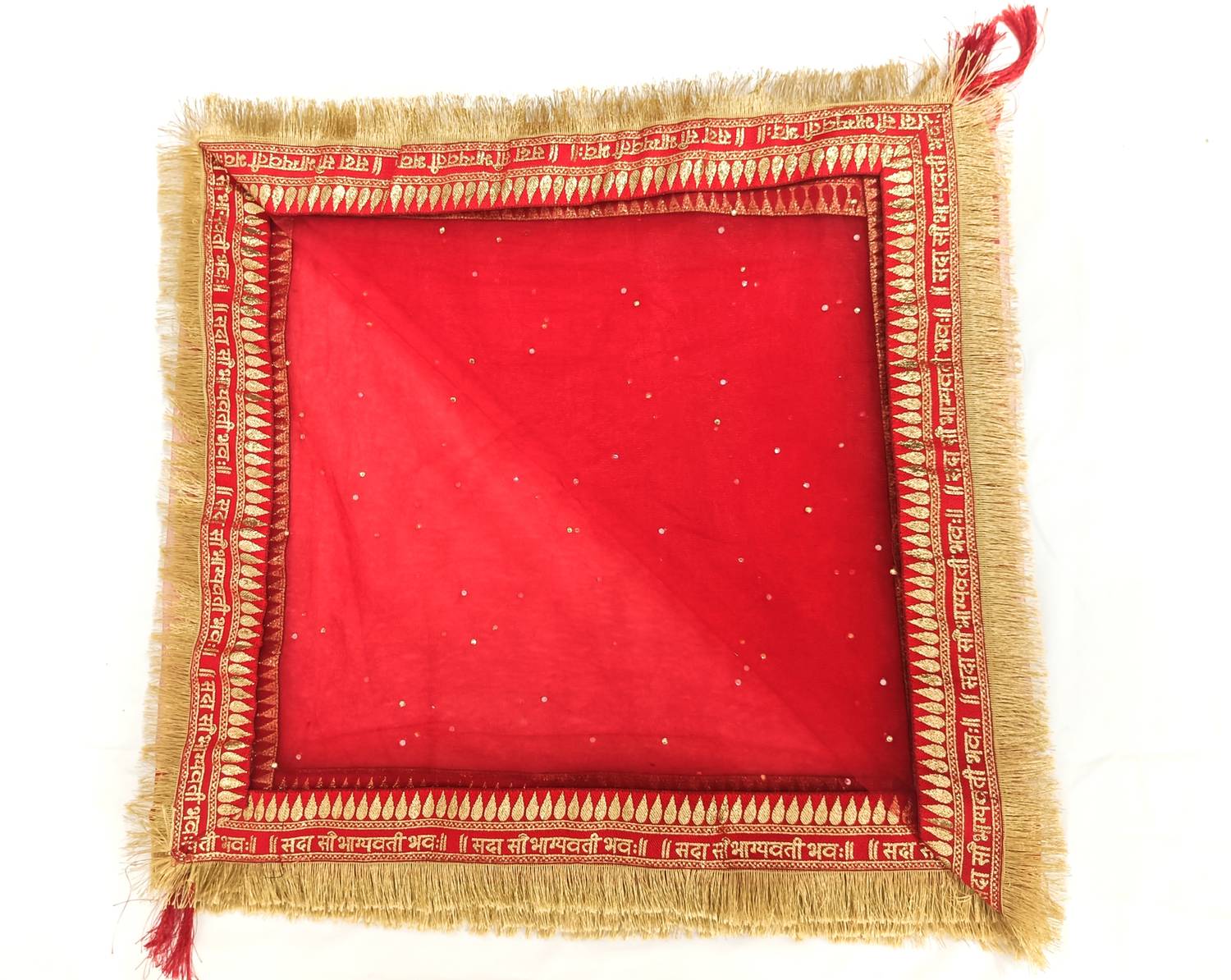 AutoBuy Net Embroidered Women Dupatta