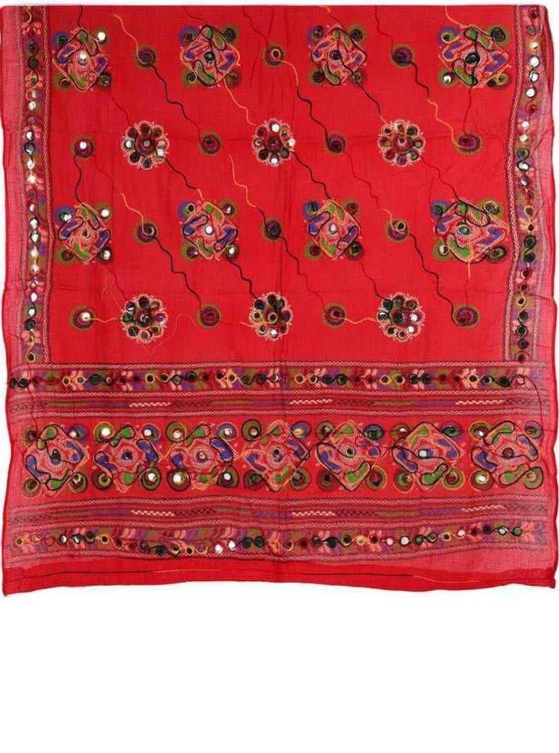 archana fashion club Pure Cotton Embroidered Women Dupatta