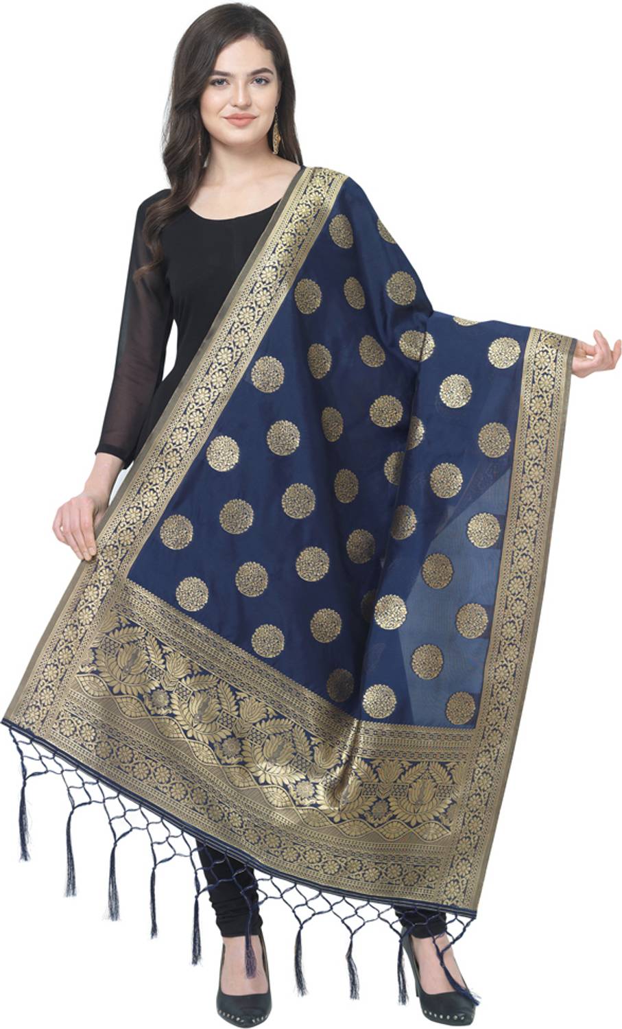 BHUMIKA CREATION Jacquard Woven Women Dupatta