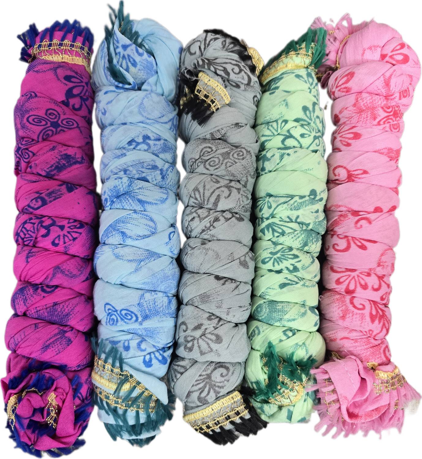Nakoda Creation Cotton Blend Printed Multicolor Women Dupatta