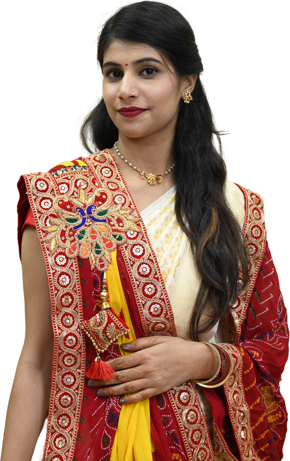 Image of Ranisatiya Creation Georgette Printed Women Dupatta