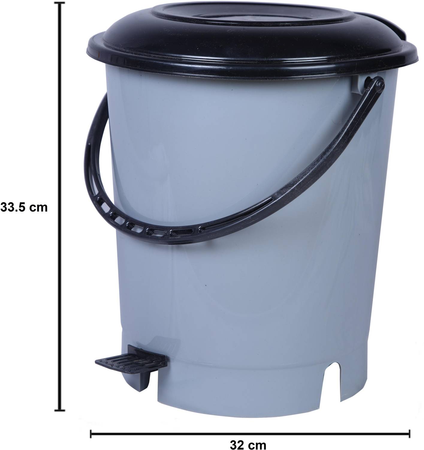 3D METRO SUPER STORE 12L Plastic Pedal Dustbin - Image 5