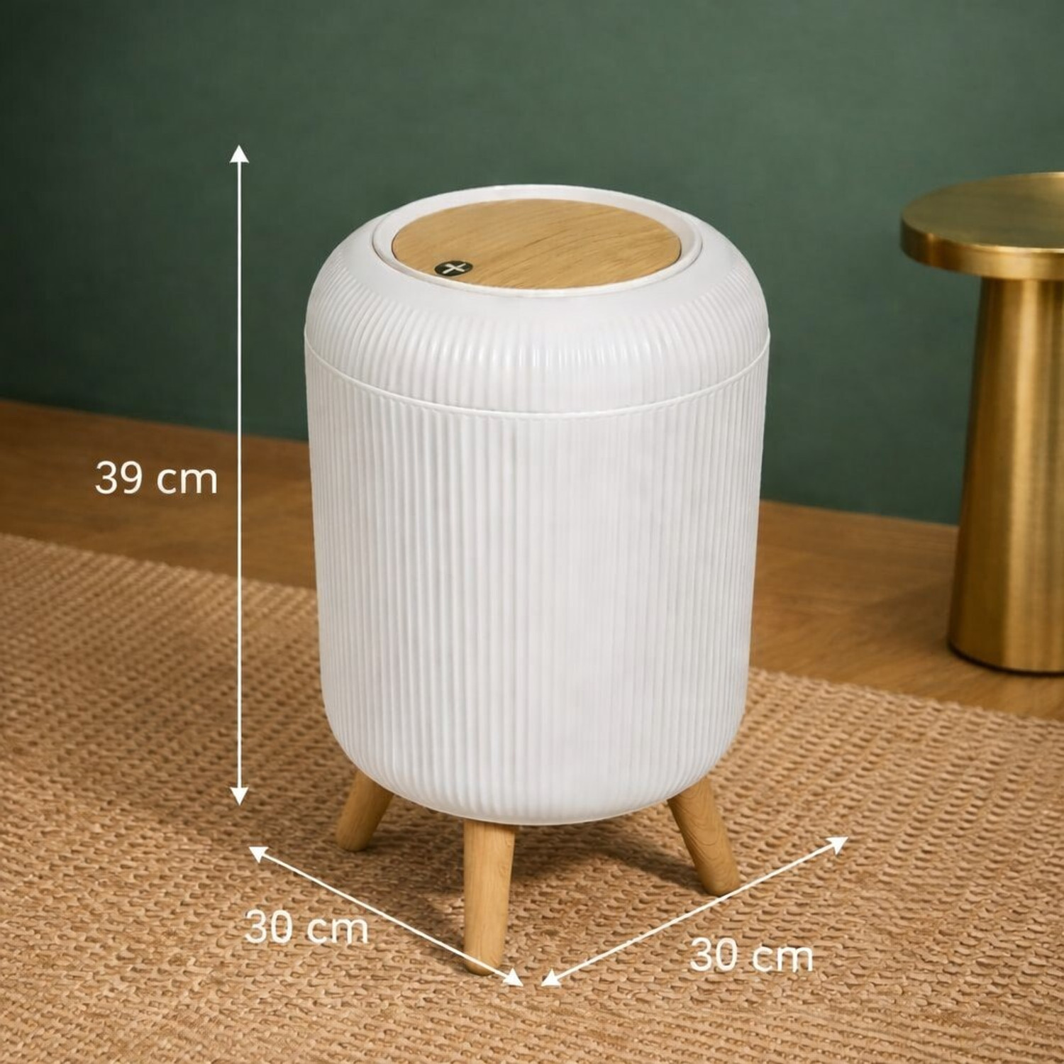 Image of MGKENTERPRISE 10 L Plastic Dustbin