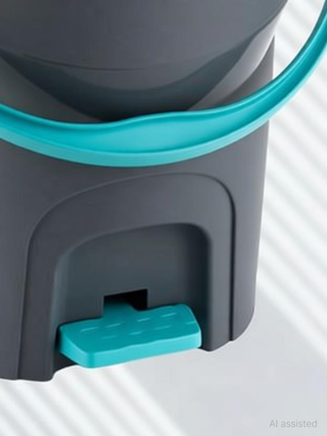 Image of ELINOR PLASTIC DUSTBIN AND DUSTPAN HIGH QUALITY MATERIAL Plastic Dustbin