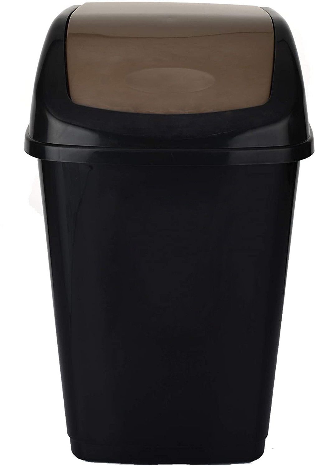 Image of AK HUB Swing Lid Garbage Waste Dustbin | Swing Lid Dustbin with Removable Lid |15Ltr Plastic Dustbin
