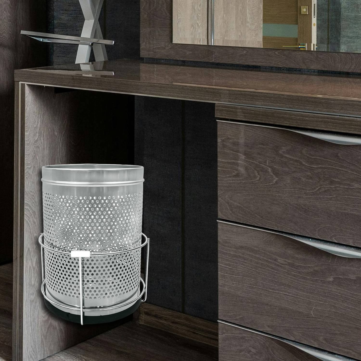 UNIQUEWELL Dustbin Holder-Garbage Bin HolderDustbin for Kitchen ...mor