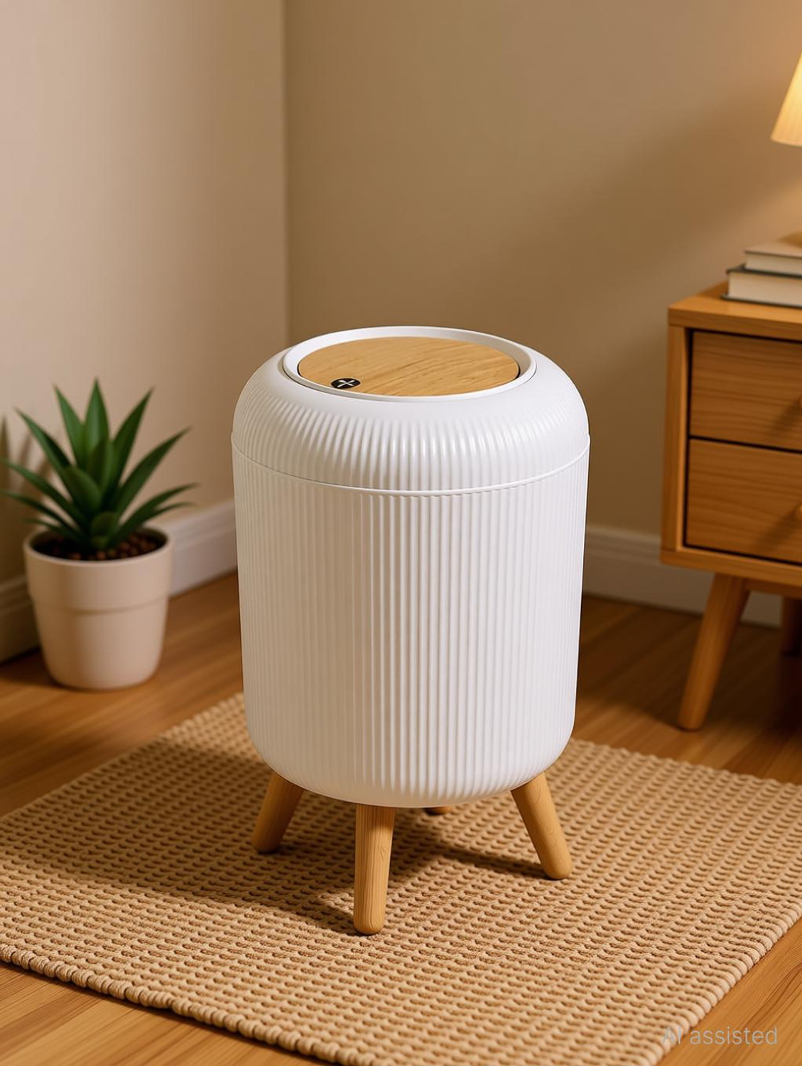 Image of MGKENTERPRISE 10 L Plastic Dustbin