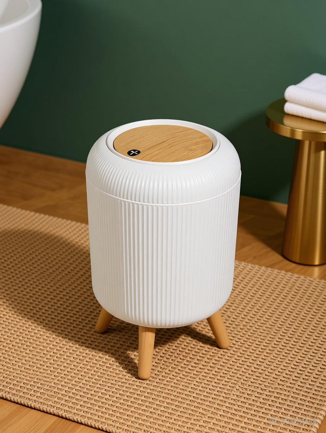 Image of MGKENTERPRISE 10 L Plastic Dustbin