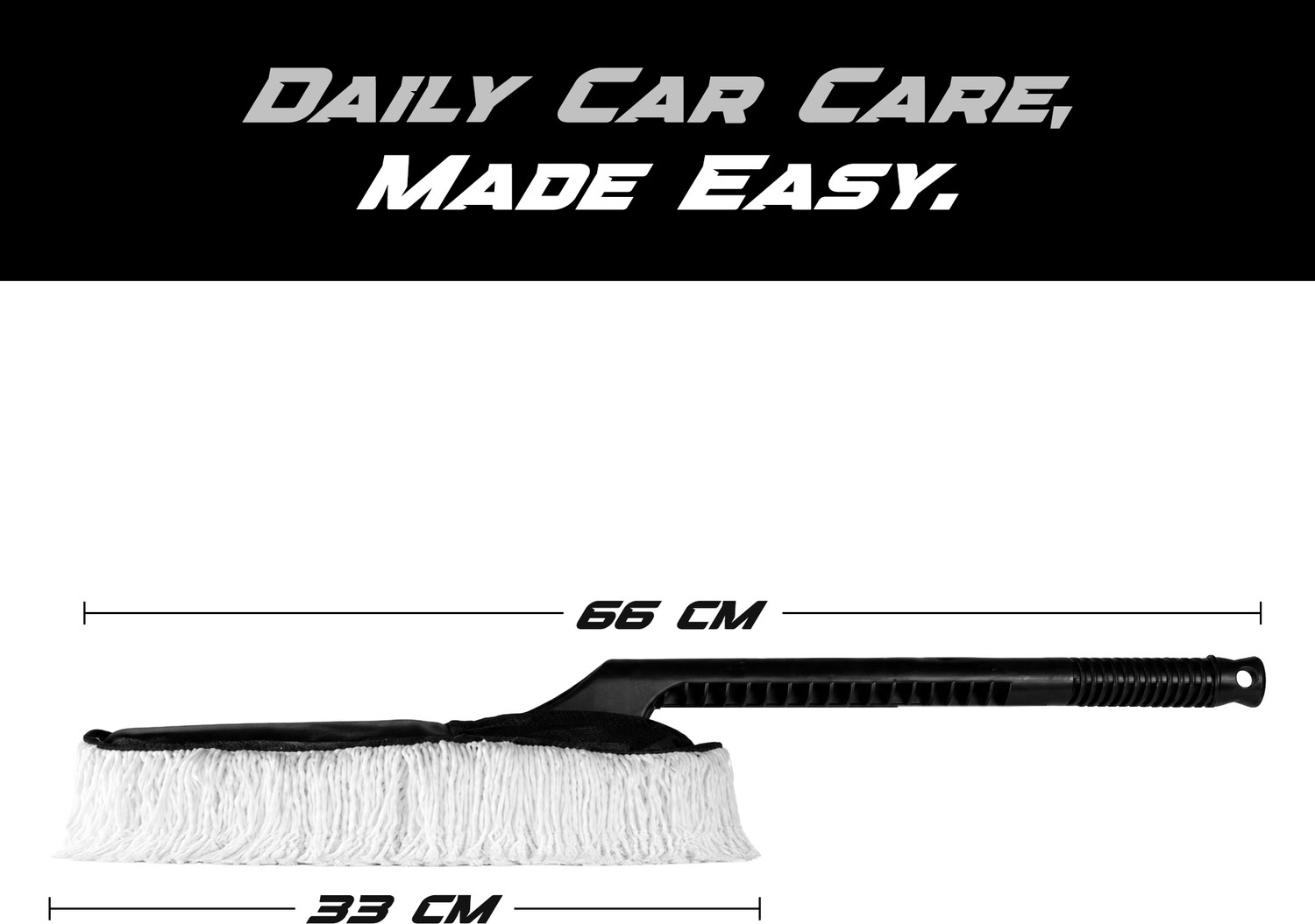 Image of Nippon Paint Car Duster - Lint-Free & Scratch-Free Car Cleaner Brush with Long Handle Dry Duster