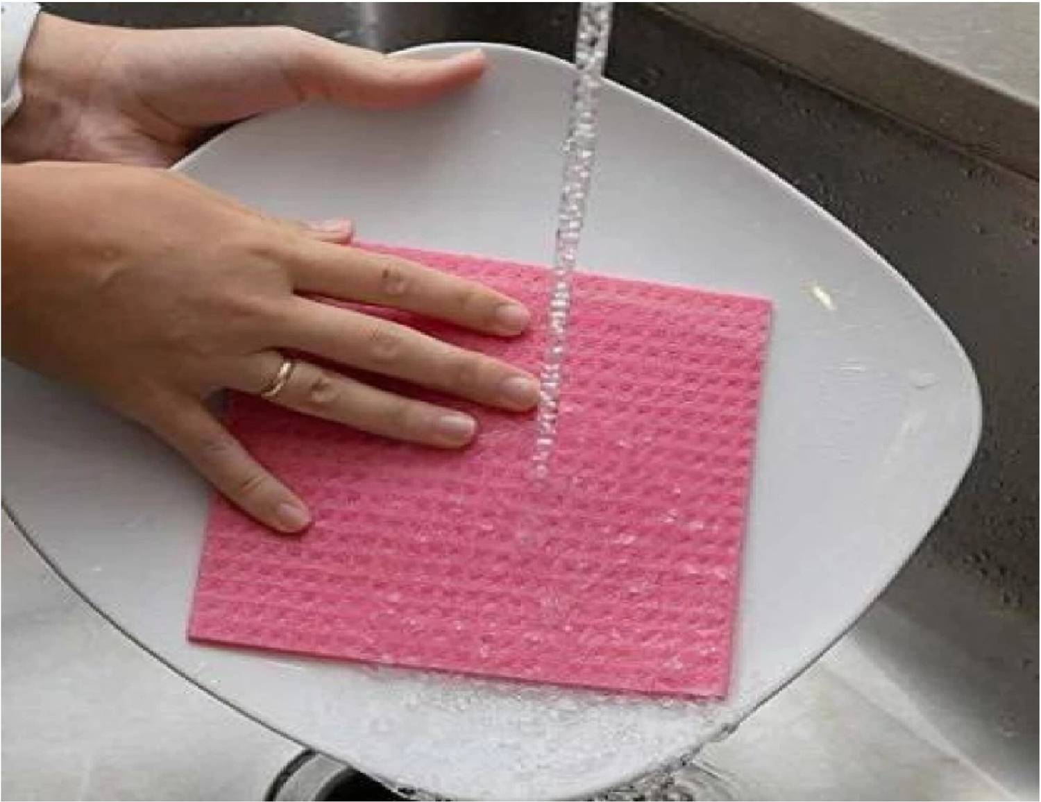 AHARA Duster Cloth for Kitchen Utensils, Stove cleaning l Reusable for Household l Wet and Dry Duster