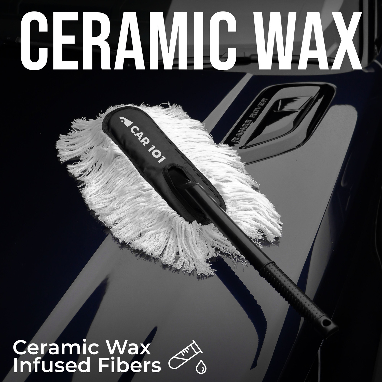 Image of Car 101 Cotton Vehicle Washing Duster And 1200GSM Microfiber Dry Duster Set