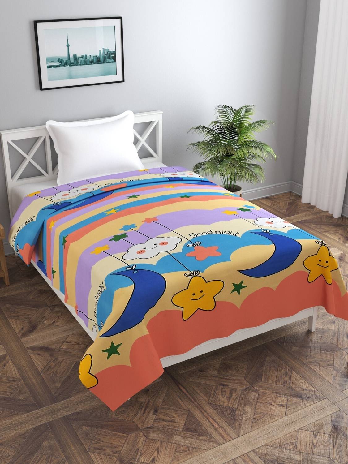 BREVARD Single Polycotton Duvet Cover
