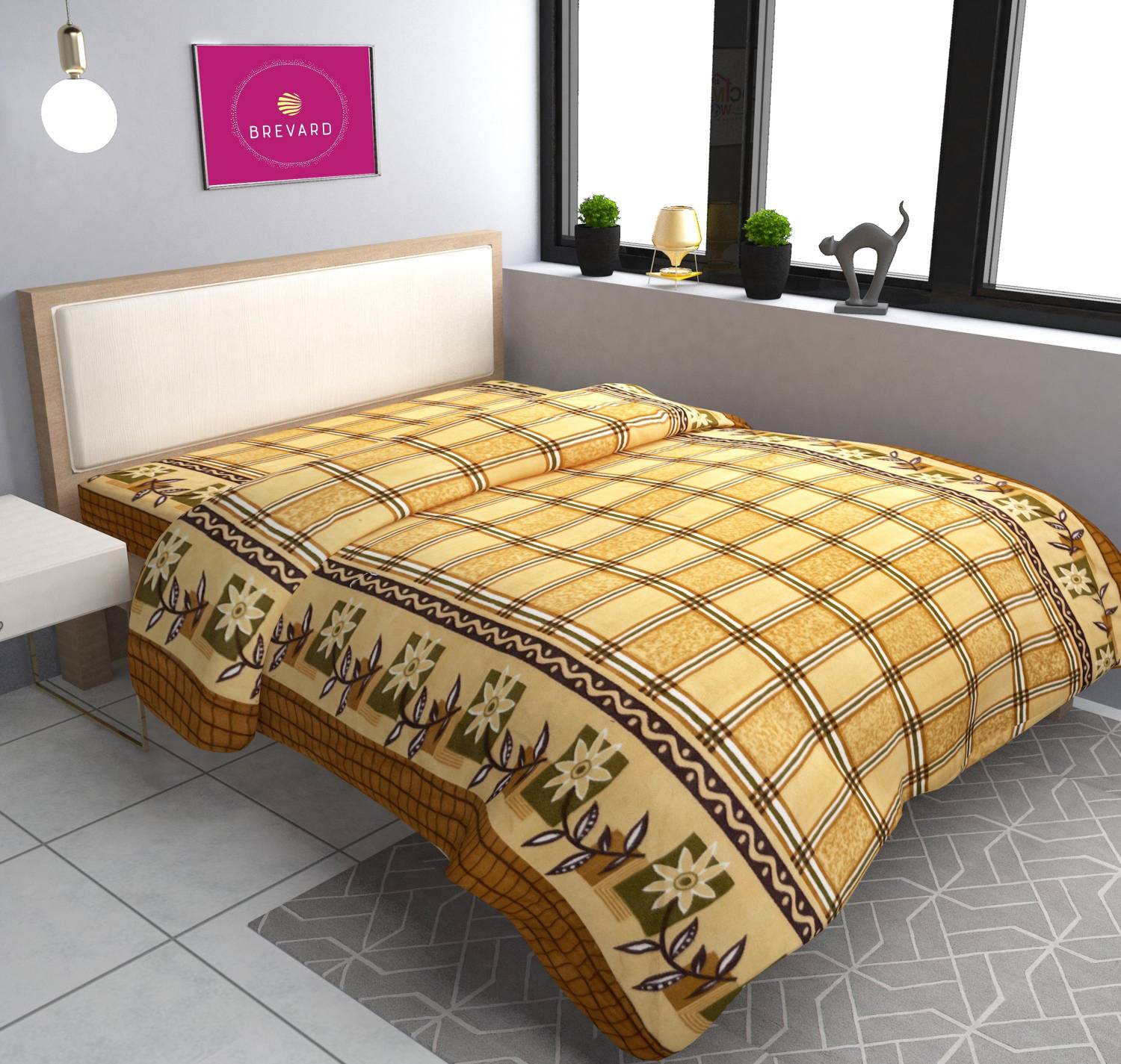 BREVARD Single Fleece Duvet Cover