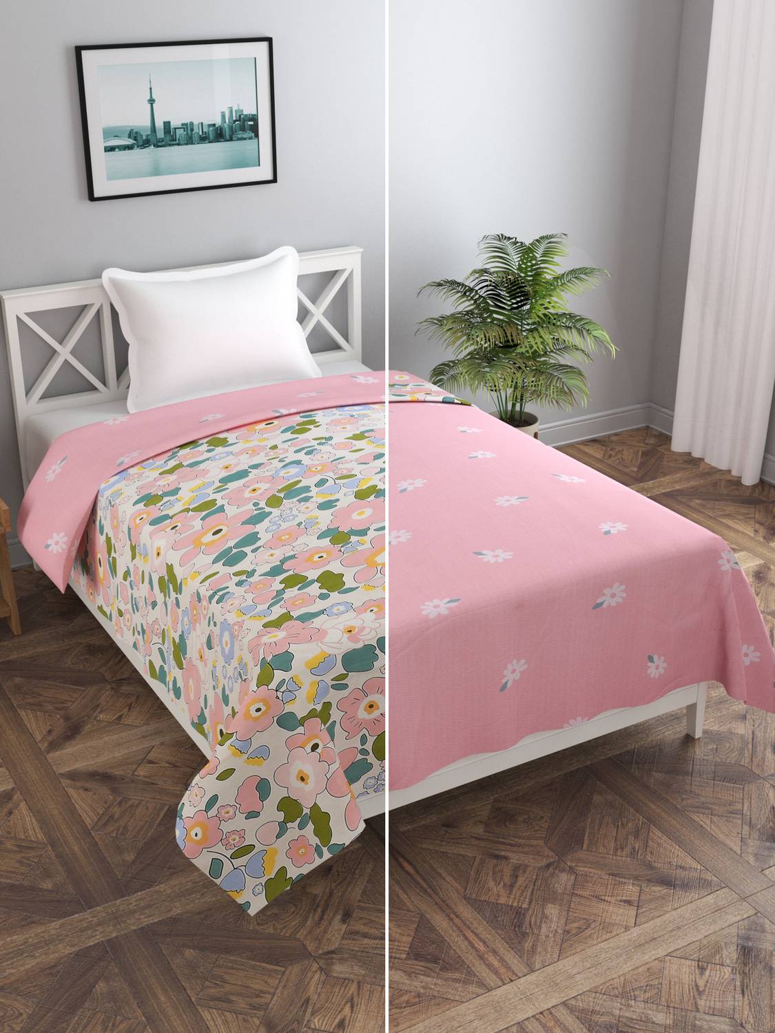 BREVARD Single Polycotton Duvet Cover