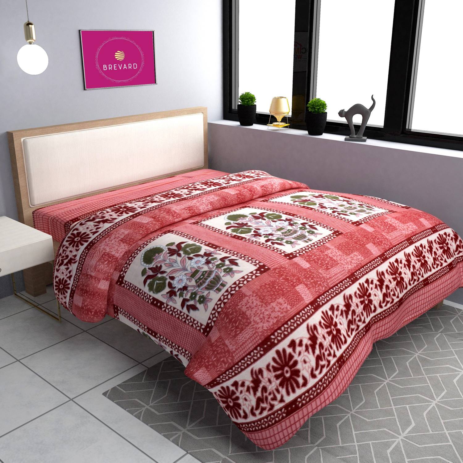 BREVARD Single Fleece Duvet Cover
