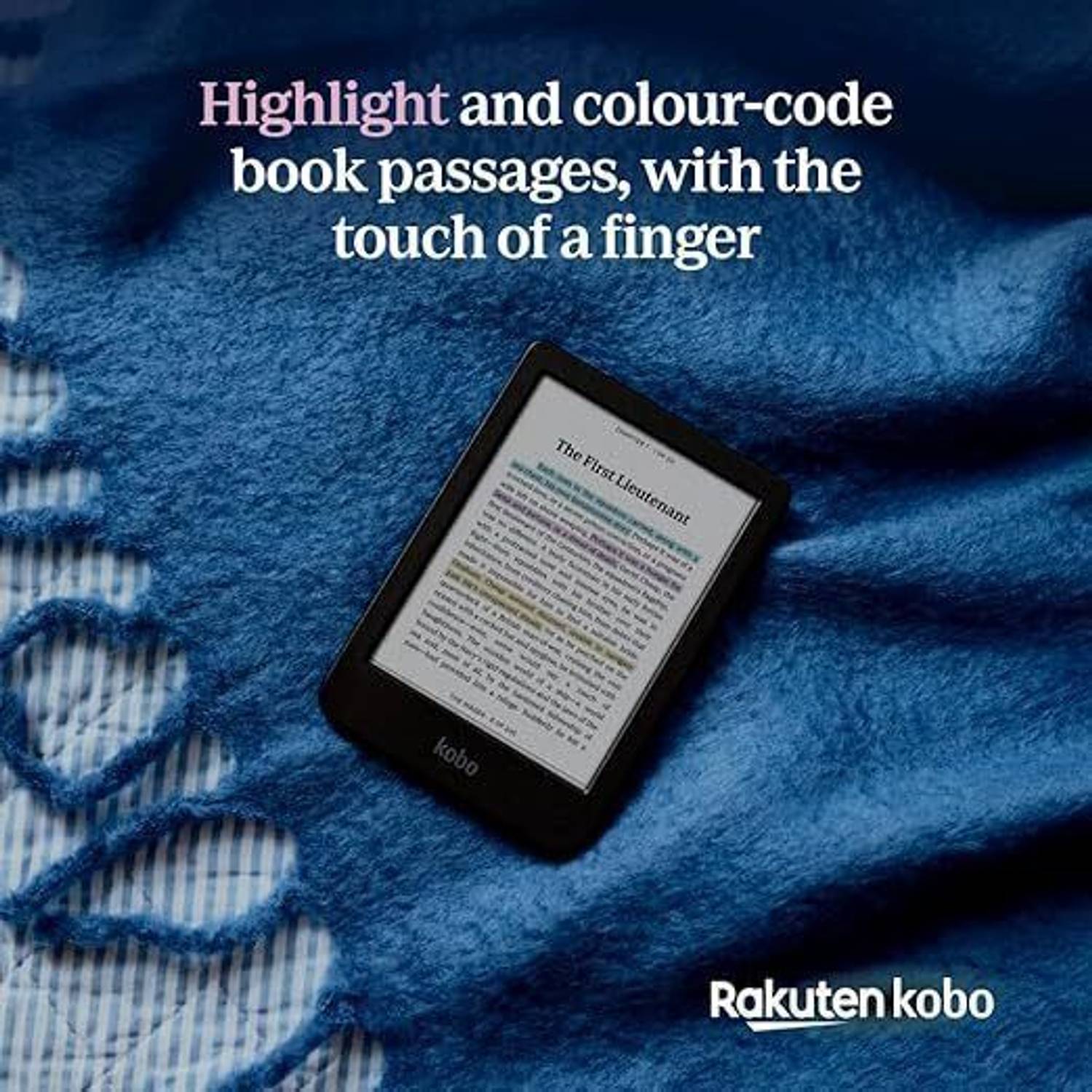 KOBO Clara Colour, eReader, 6” Glare-Free Colour E Ink Display E