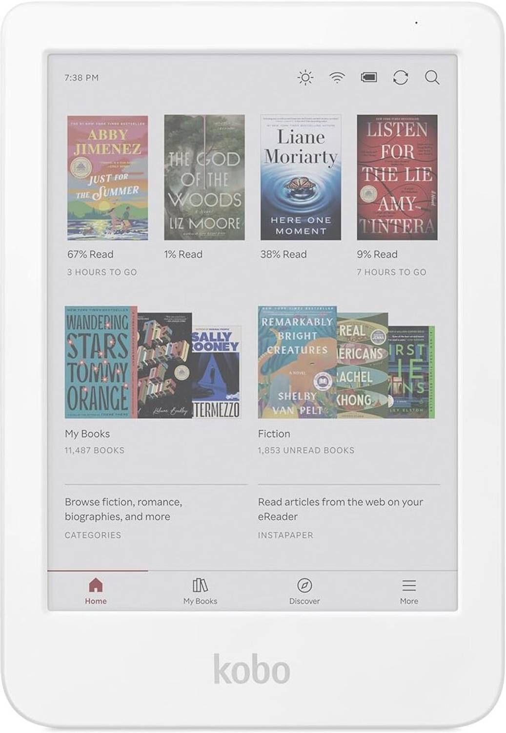 KOBO Clara Colour | Colour eReader | 6” Glare-Free Colour E Ink