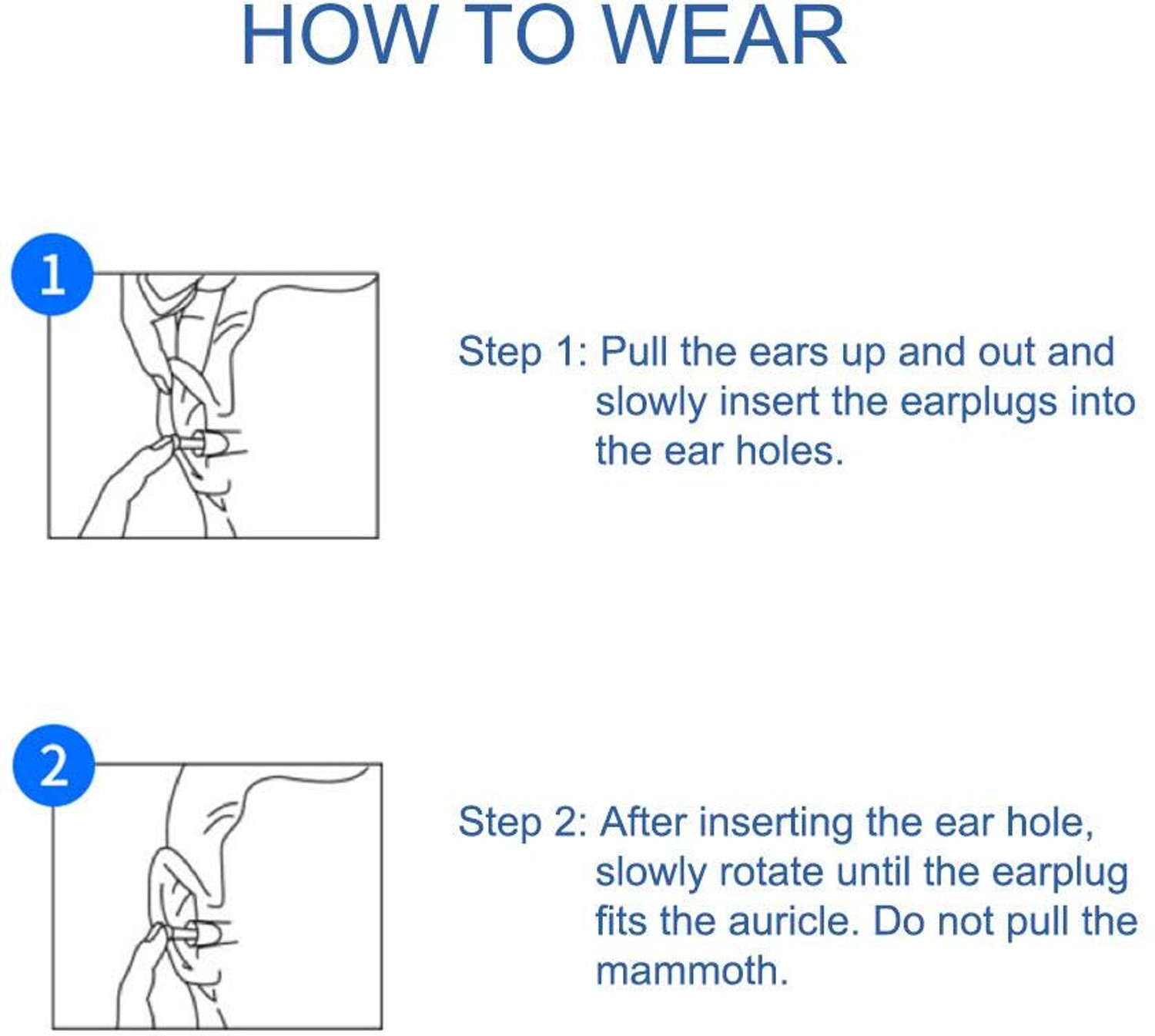 Image of JAMES INTERNATIONAL Ear Plugs - Protect Ears from Water & Noise, Ideal for Swimming, Surfing, Diving Ear Plug