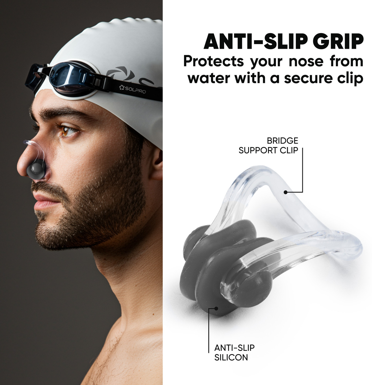 Image of SOLPRO Sonic Block Ear Plug & Nose Clip