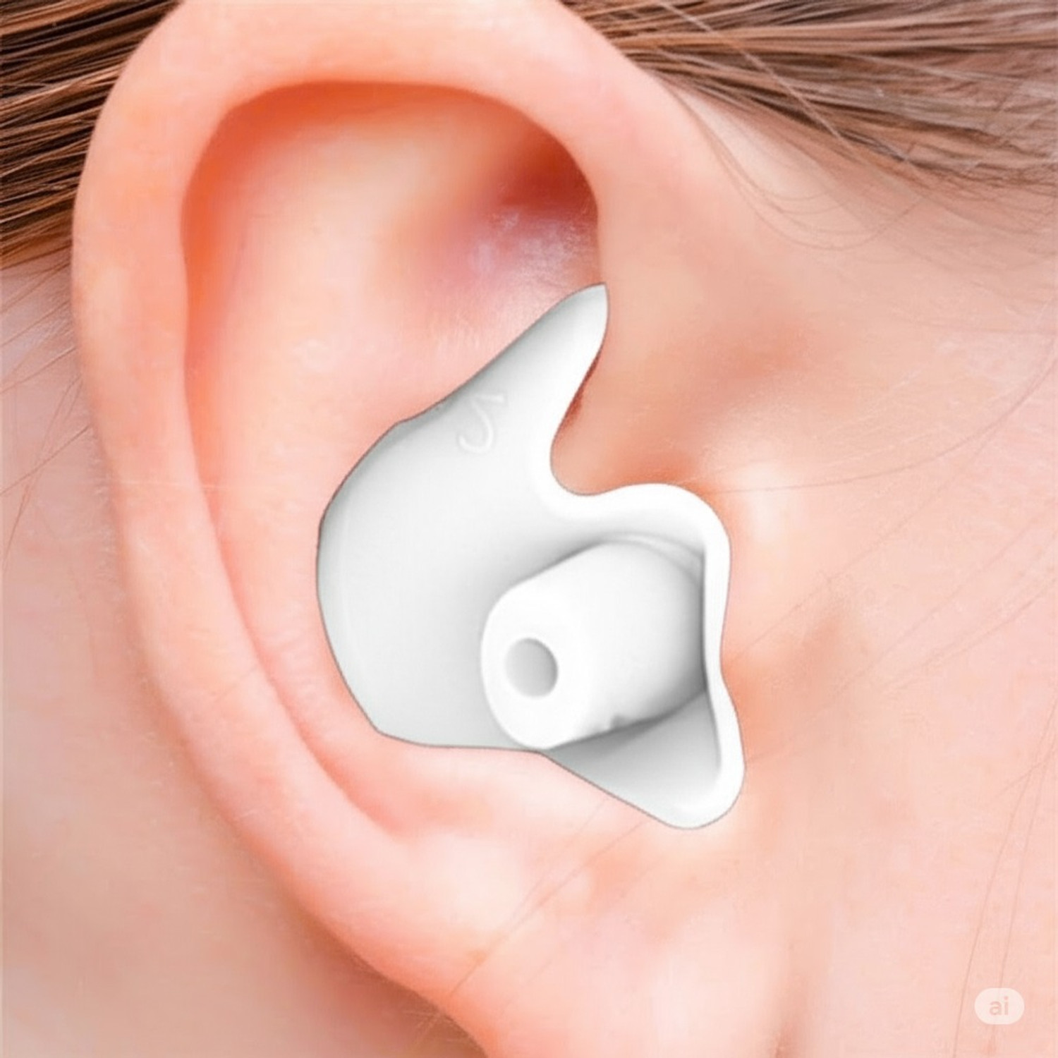 Image of JAMES INTERNATIONAL Ear Plugs - Protect Ears from Water & Noise, Ideal for Swimming, Surfing, Diving Ear Plug
