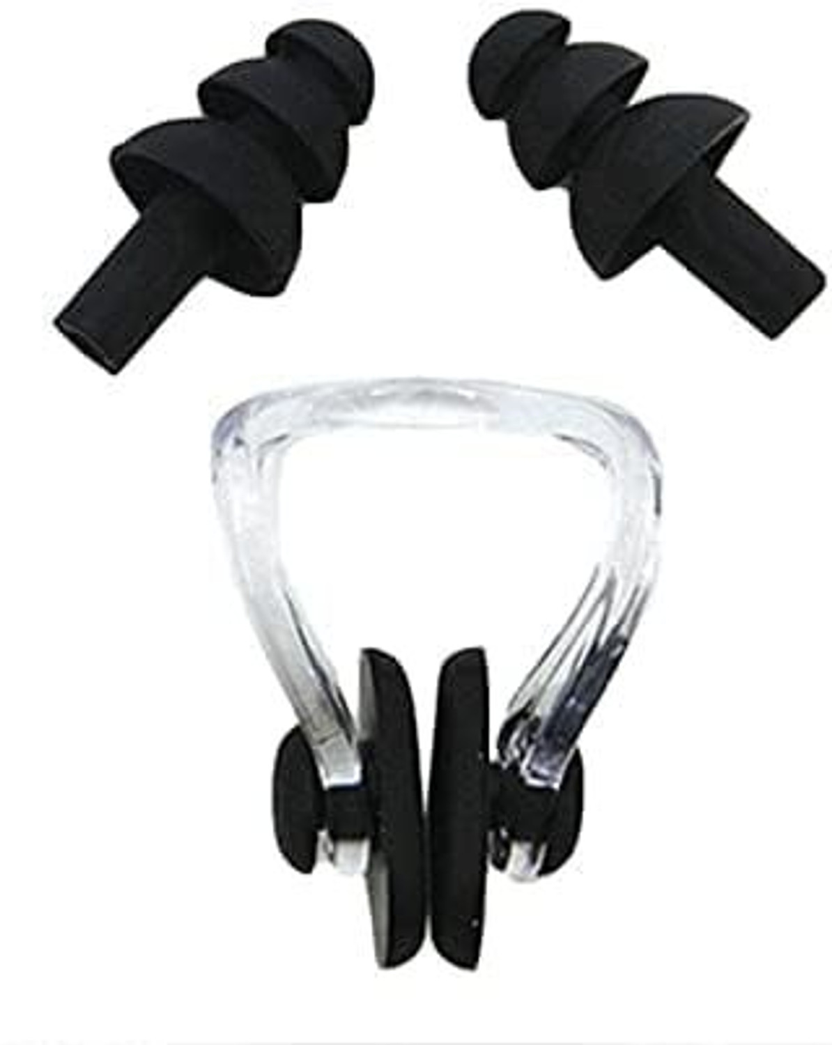 Image of DreamPalace India Silicone Swimming Nose Clip with Ear Plugs Set for Swimming Ear Plug & Nose Clip