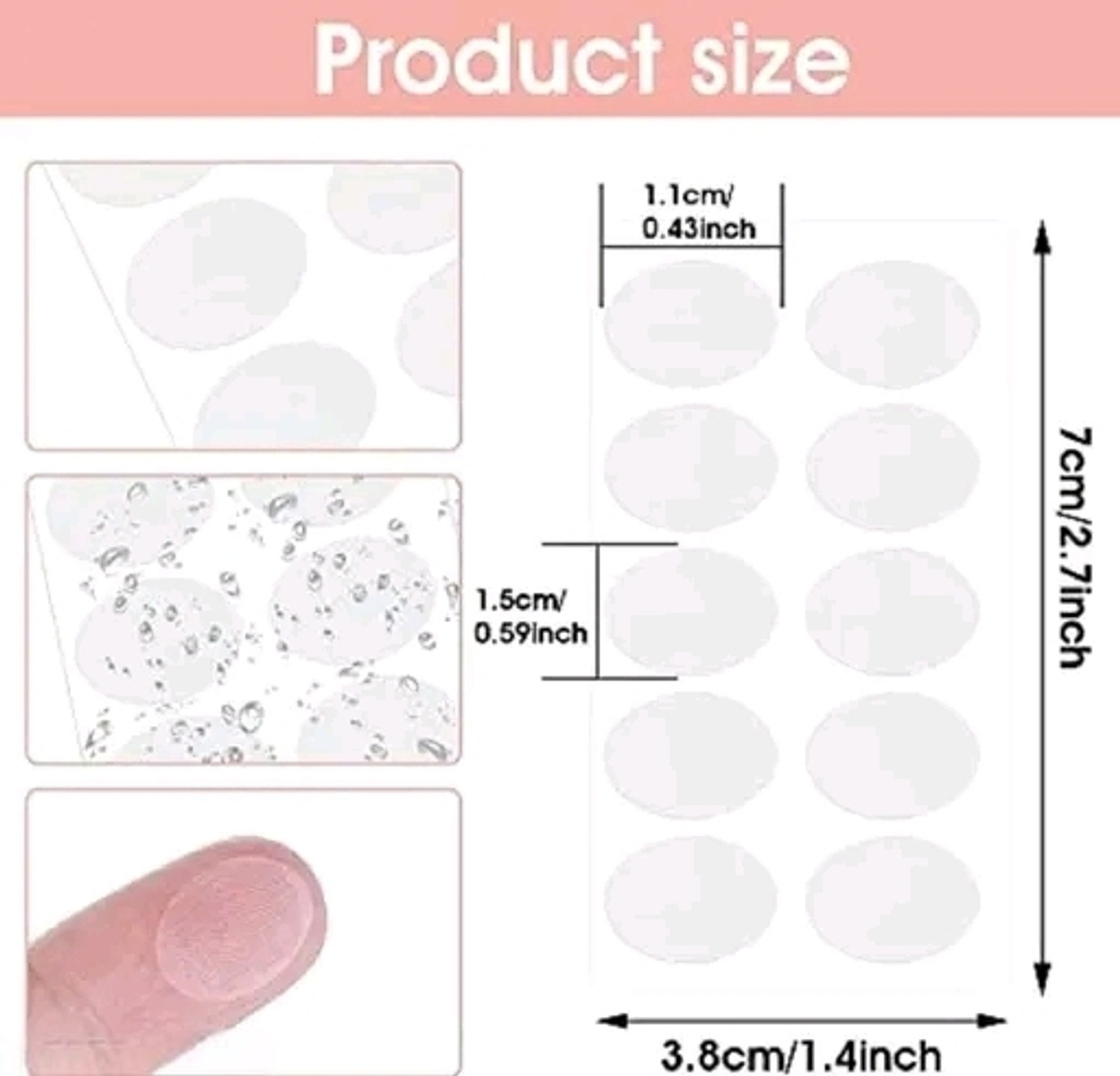 Image of Buyer Choice Disposable Ear Lobe Support