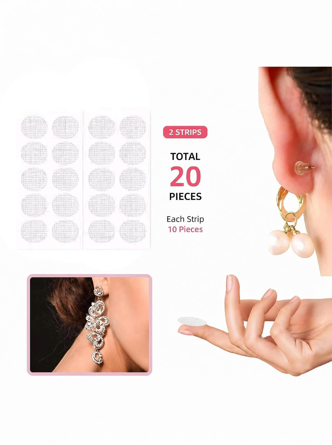 Image of Buyer Choice Disposable Ear Lobe Support