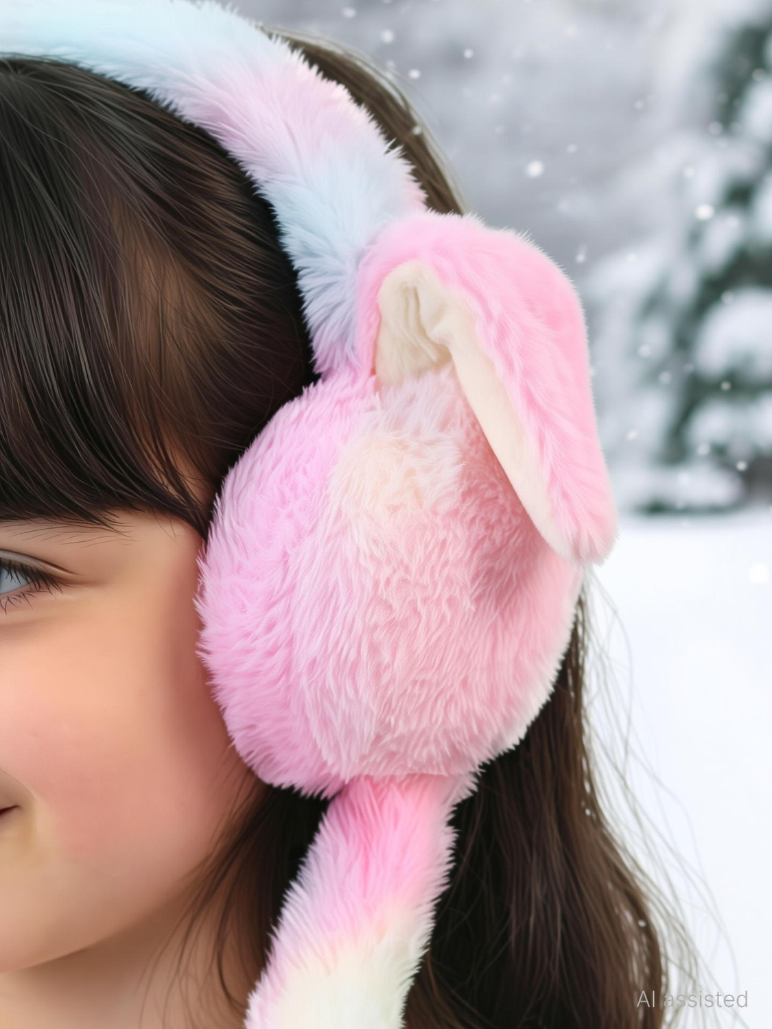 Image of Highever Cute jumping rabbit with chuchu sound boys earmuffs for kids girls (RANDOM COLOR Ear Muff