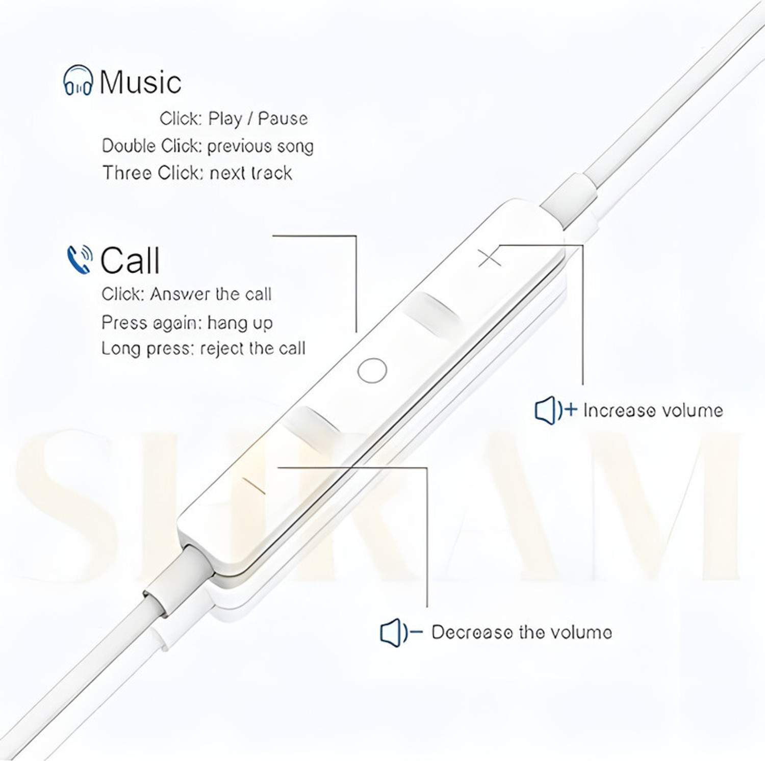 Image of APL APPLE EARPODS WITH LIGHTNING CONNECTOR Earphone Cable Organizer