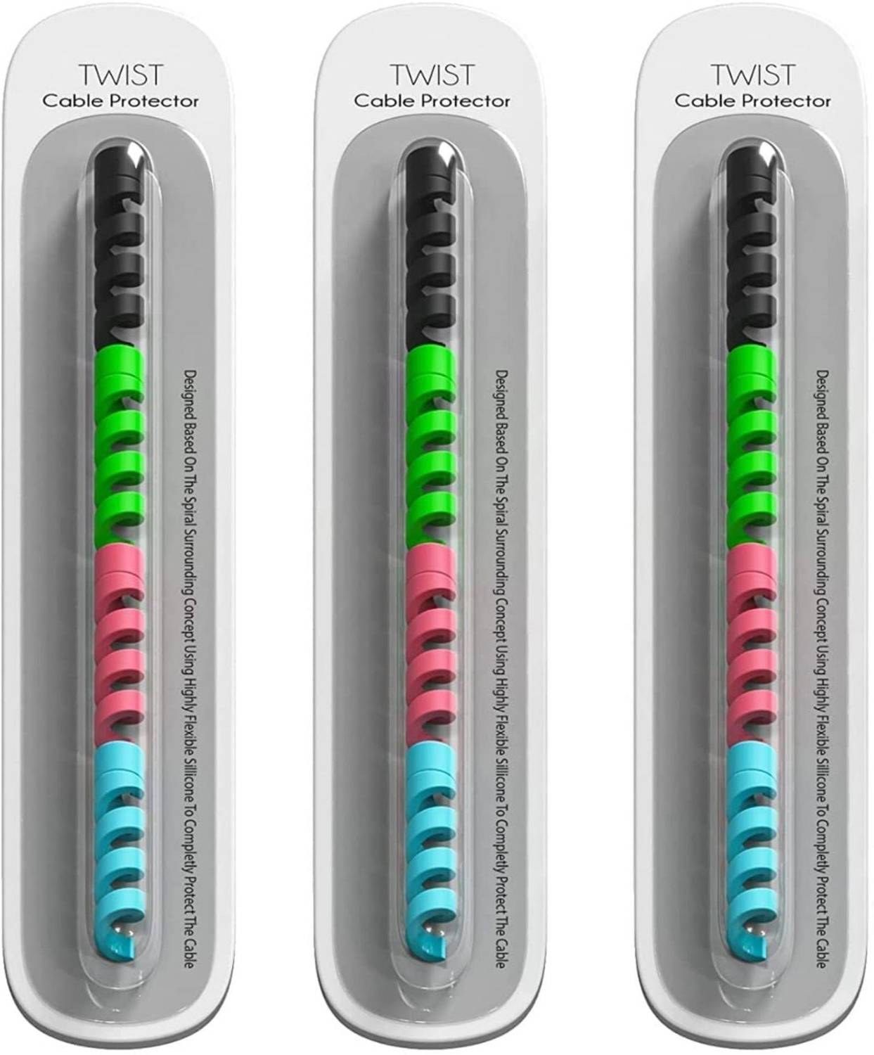 capo cable protector spiral Earphone Cable Organizer