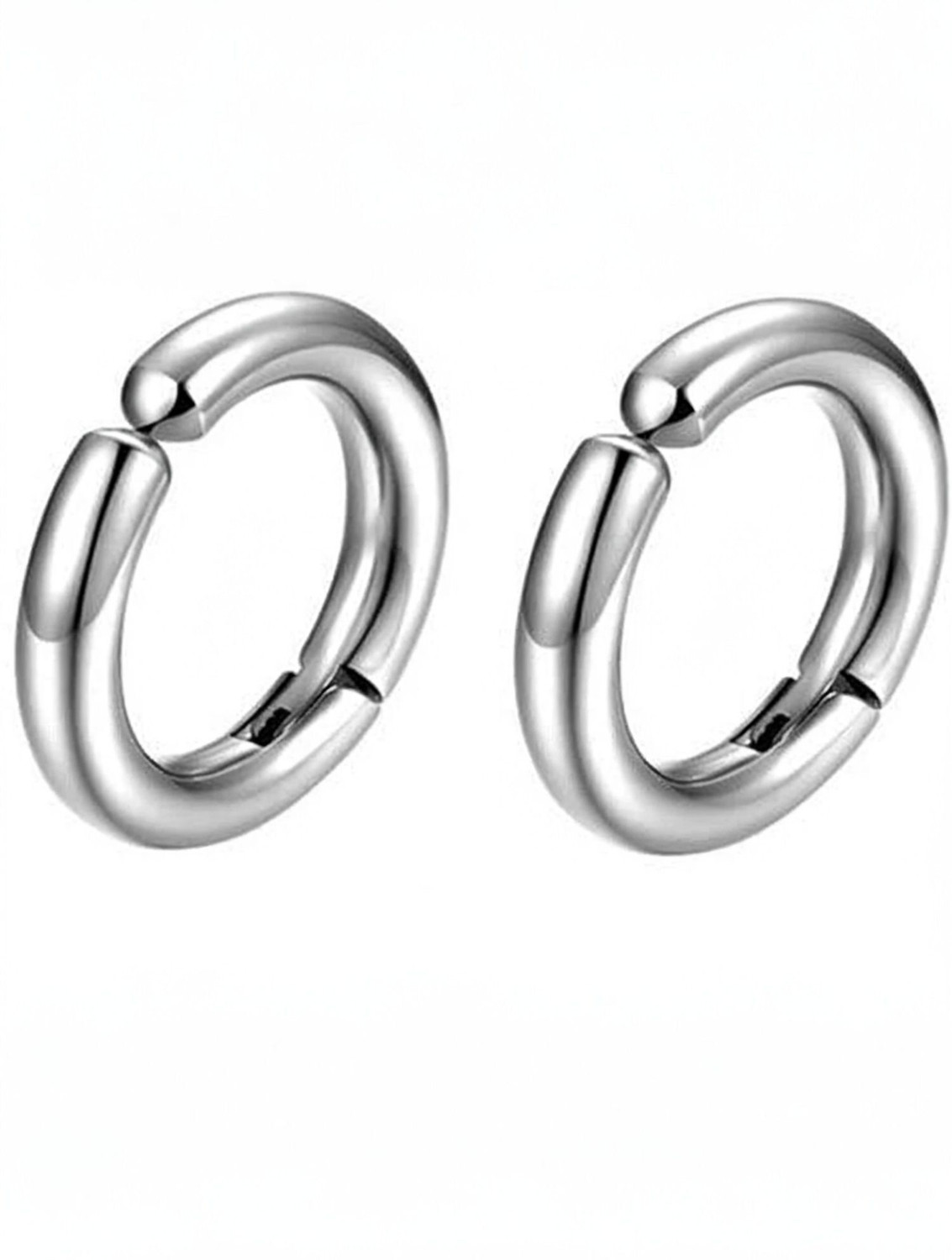 Image of Style Wind Korean Cuffs Clip-on Hoop Earrings Men & Women Studs Non-Piercing Alloy Cuff Earring