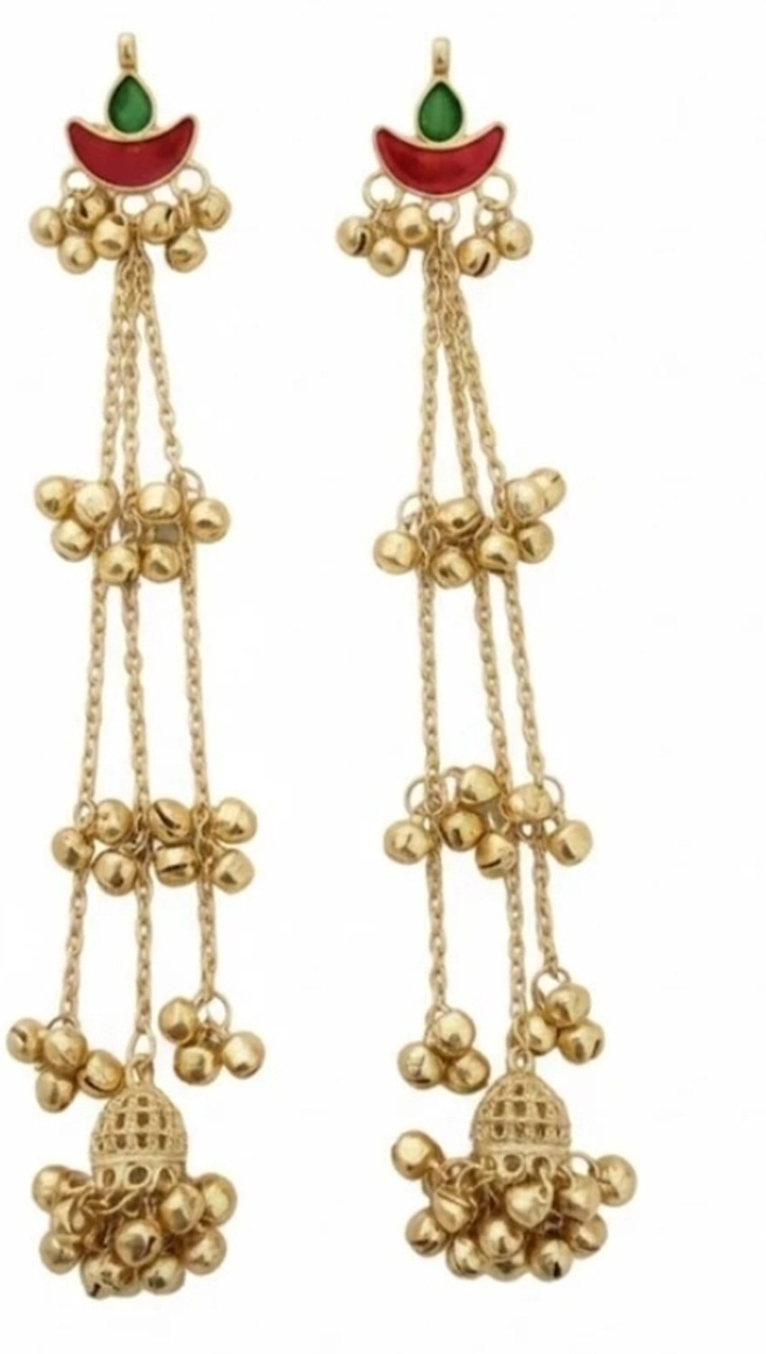 Image of TAXXU JWELS G2 Alloy Drops & Danglers, Hoop Earring, Tassel Earring